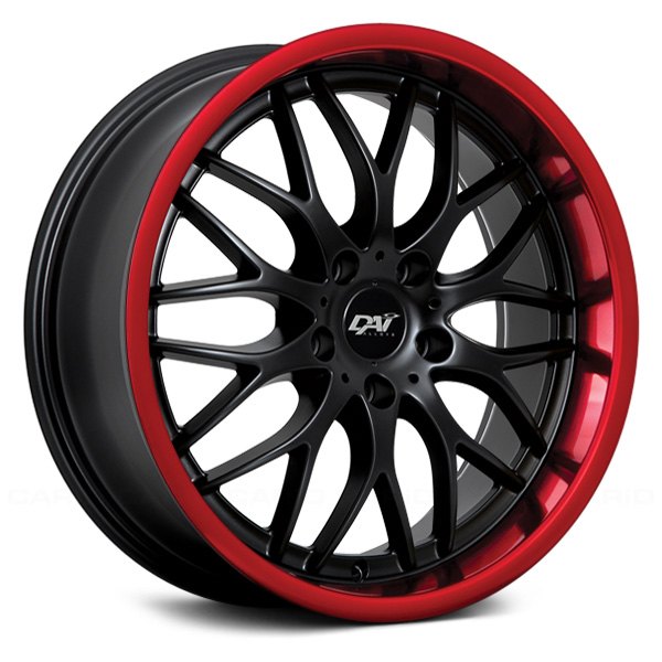 DAI ALLOYS® - PASSION Gloss Black with Red Lip