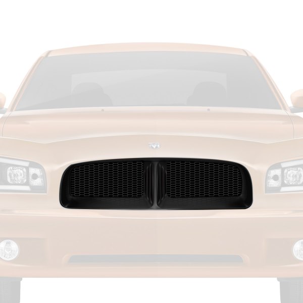 Danko Reproductions® - 69 Style Black Gel Coated Main Grille