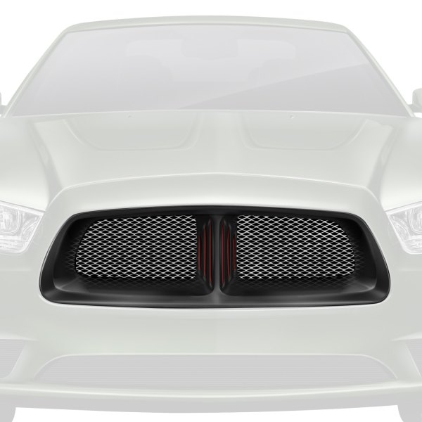 Danko Reproductions® - 69 Style Black Gel Coated Main Grille