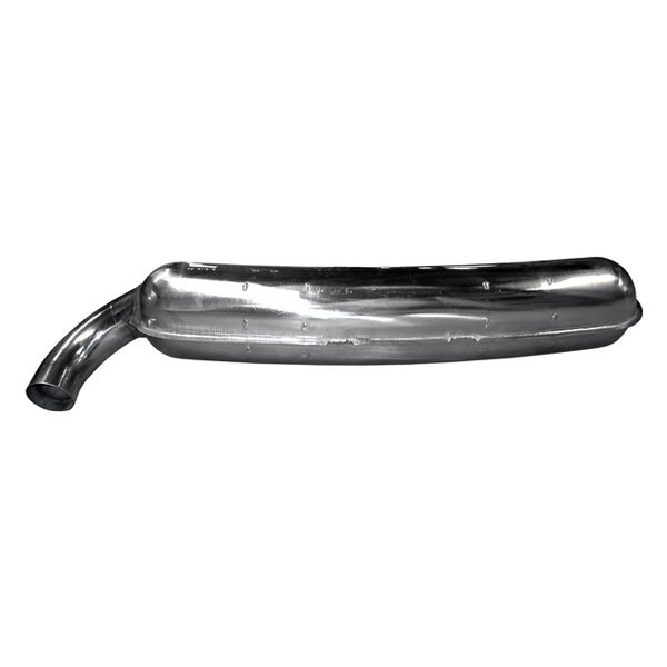 Dansk® - Stainless Steel Sport Exhaust Muffler 2 In & 1 Out with 84 mm Tail Pipe