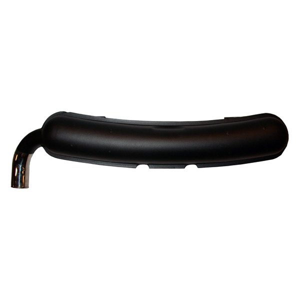 Dansk® - Aluminized Steel Sport Black Exhaust Muffler 70 mm Stainless Tail Pipe