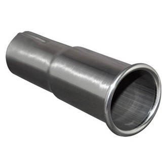 Dansk® - Stainless Steel Round Straight Cut Chrome Exhaust Tailpipe Tip