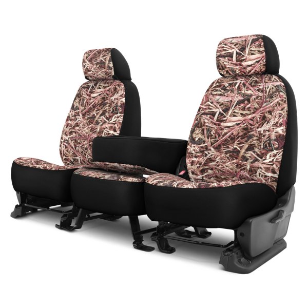 Dash Designs® - Cowboy Camo™ 2nd Row Berry Custom Seat Covers