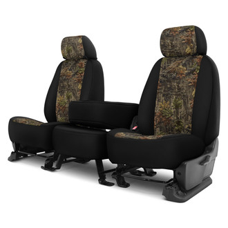 Dash Designs® - Camo™ 1st Row TrueTimber® Kanati™ with Black Custom Seat Covers