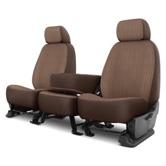Dash Designs® - Madera™ 1st Row Toast Custom Seat Cover