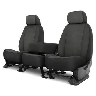 Dash Designs® - Cool Mesh™ 1st Row Charcoal Custom Seat Covers