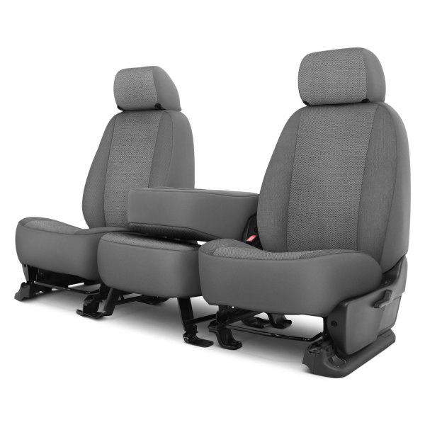 Dash Designs® - Cool Mesh™ 2nd Row Silver Custom Seat Covers