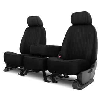 Dash Designs® - Dorchester Velour™ 2nd Row Black Custom Seat Cover