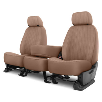 Dash Designs® - Dorchester Velour™ 1st Row Toast Custom Seat Cover
