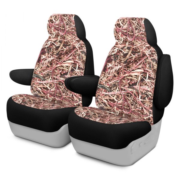 Dash Designs® - Cowboy Camo™ 2nd Row Berry Custom Seat Covers