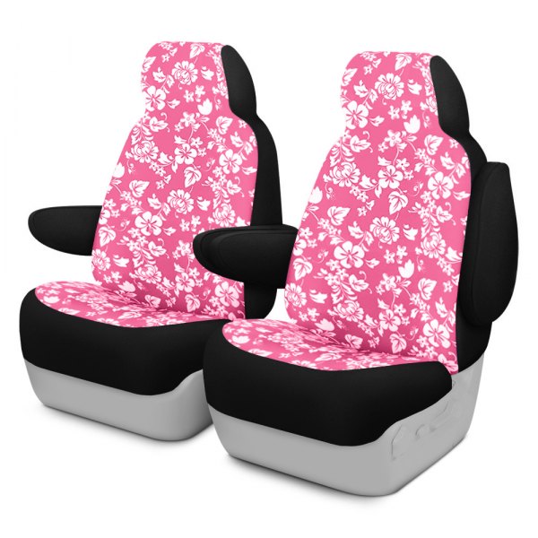 Dash Designs® - Hawaiian™ 2nd Row Pink Custom Seat Covers