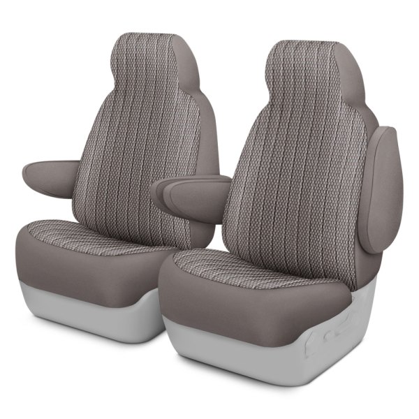 Dash Designs® - Scottsdale™ 2nd Row Silver Custom Seat Covers