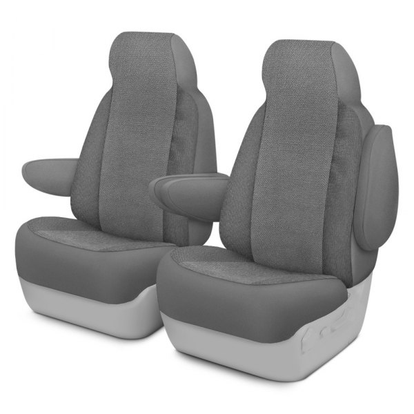 Dash Designs® - Cool Mesh™ 2nd Row Silver Custom Seat Covers
