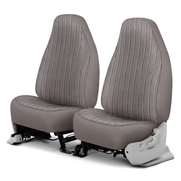 Dash Designs® - Scottsdale™ 2nd Row Silver Custom Seat Covers