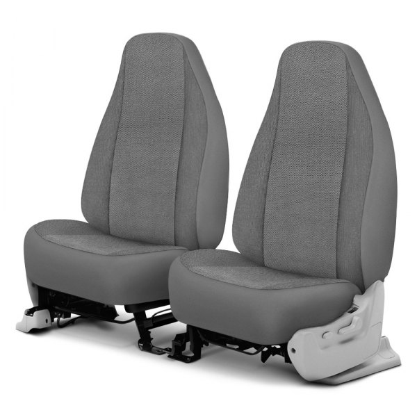 Dash Designs® - Cool Mesh™ 1st Row Silver Custom Seat Covers