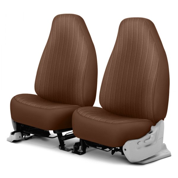 Dash Designs® - Dorchester Velour™ 1st Row Sandstone Custom Seat Covers