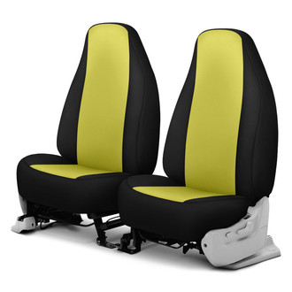Dash Designs® - Neosupreme™ 1st Row Yellow with Black Custom Seat Covers