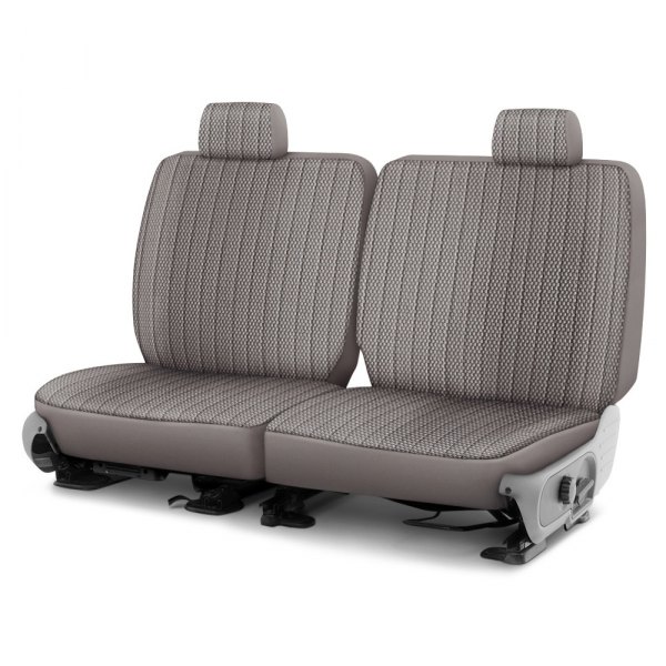 Dash Designs® - Scottsdale™ 1st Row Silver Custom Seat Covers