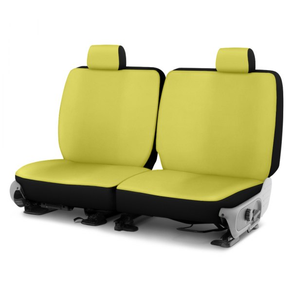 Dash Designs® - Neosupreme™ 1st Row Yellow Custom Seat Covers