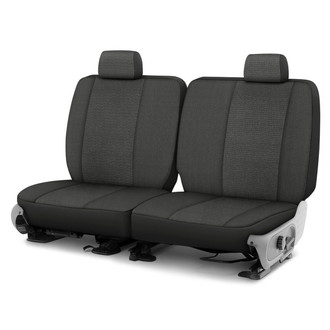 Dash Designs® - Cool Mesh™ 1st Row Charcoal Custom Seat Covers