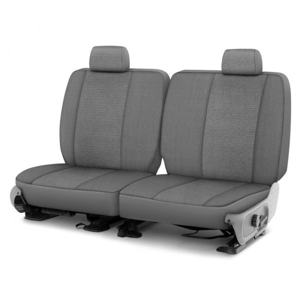 Dash Designs® - Cool Mesh™ 3rd Row Silver Custom Seat Covers