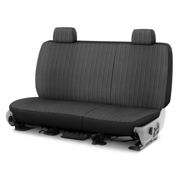 Dash Designs® - Madera™ 2nd Row Charcoal Custom Seat Covers