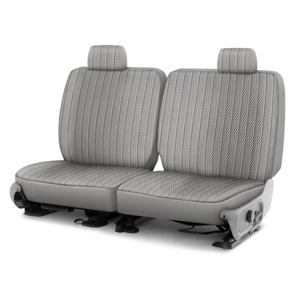 Dash Designs® - Allure™ 3rd Row Silver Custom Seat Covers