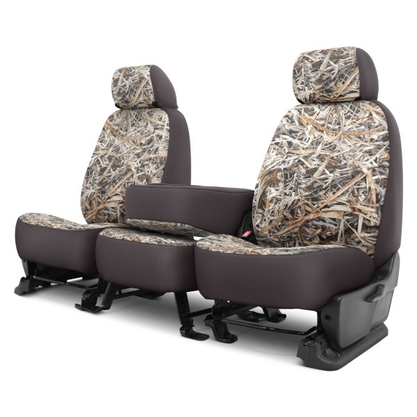 Dash Designs® - Cowboy Camo™ 2nd Row Graystone Custom Seat Covers