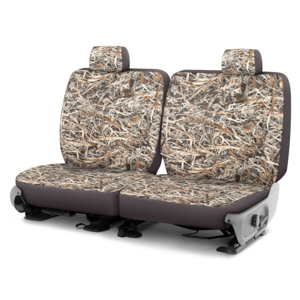 Dash Designs® - Cowboy Camo™ 4th Row Graystone Custom Seat Covers