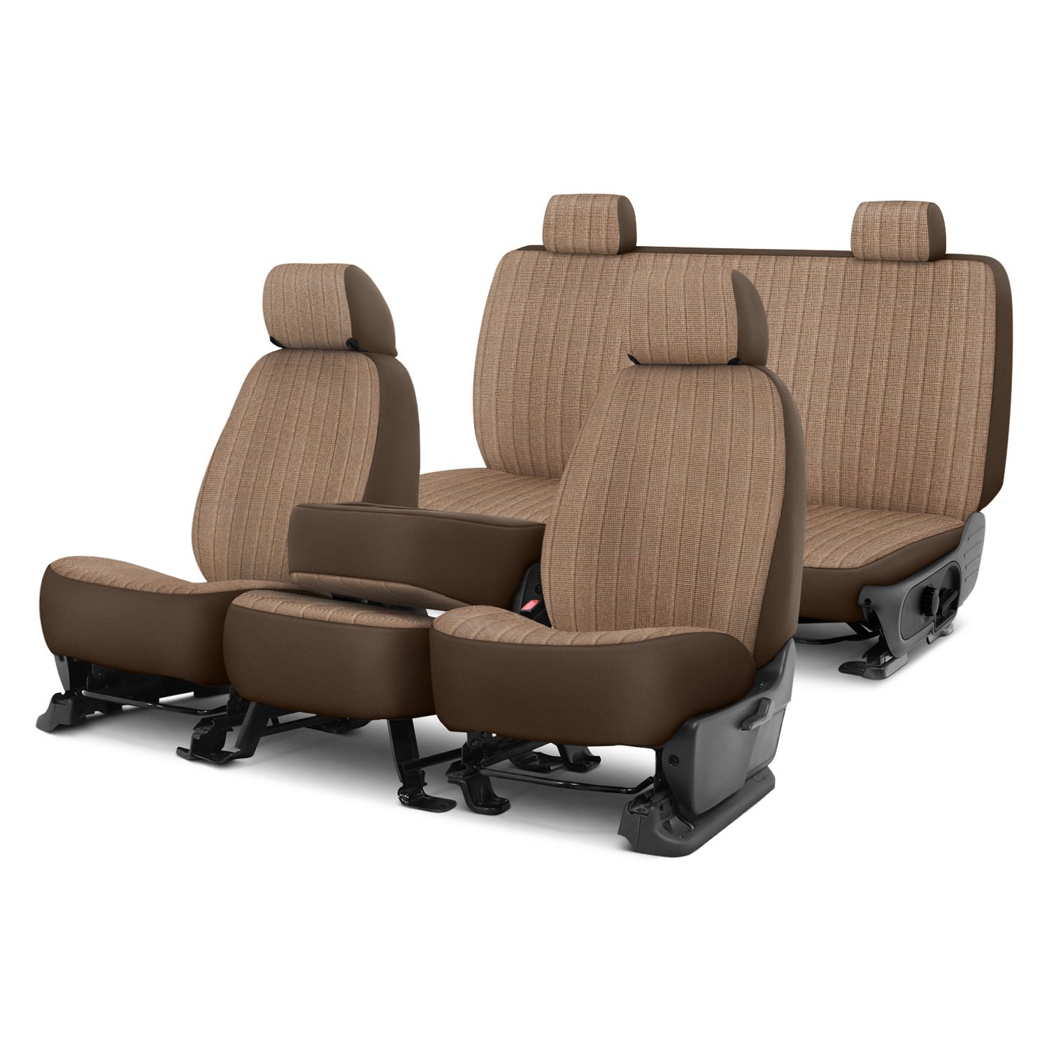 Dash Designs® - Jeep Wrangler 2019 Duramax Tweed™ Custom Seat Covers