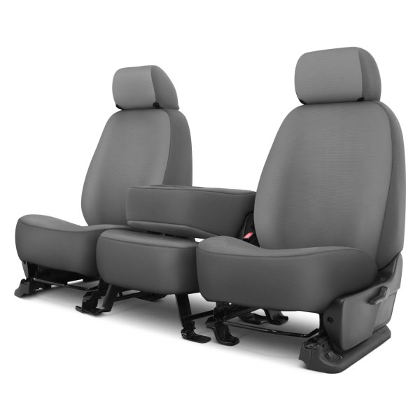 Dash Designs® - Kingston™ 1st Row Silver Custom Seat Covers