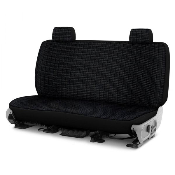 Dash Designs® - Scottsdale™ 1st Row Black Custom Seat Covers