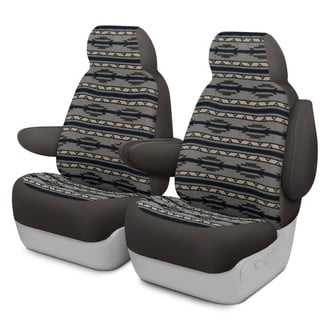 Dash Designs® - Southwest Sierra™ 1st Row Gray Custom Seat Covers