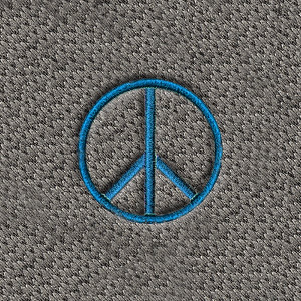 DashMat® - Embroidery "Peace Sign" Logo