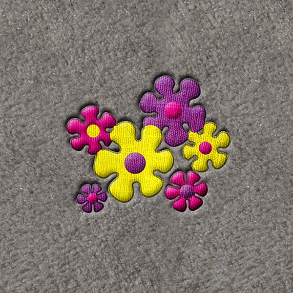 DashMat® - Embroidery "Flowers" Logo