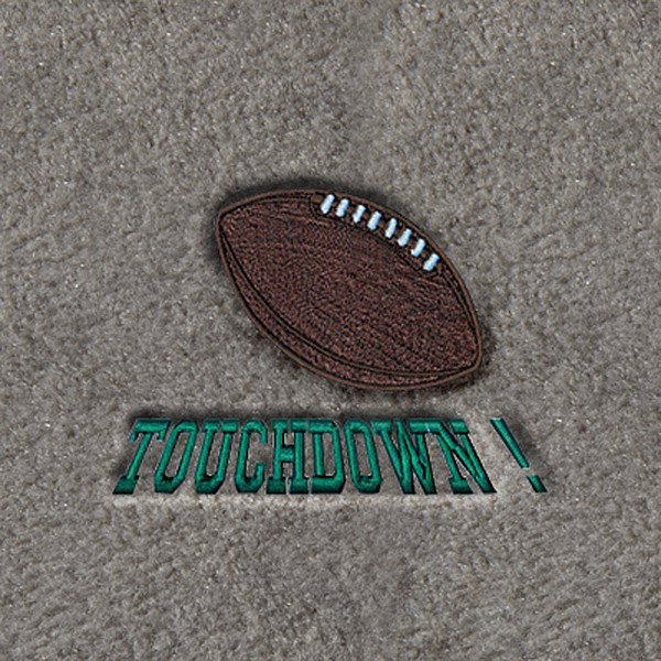 DashMat® - Embroidery "Touchdown!" Logo