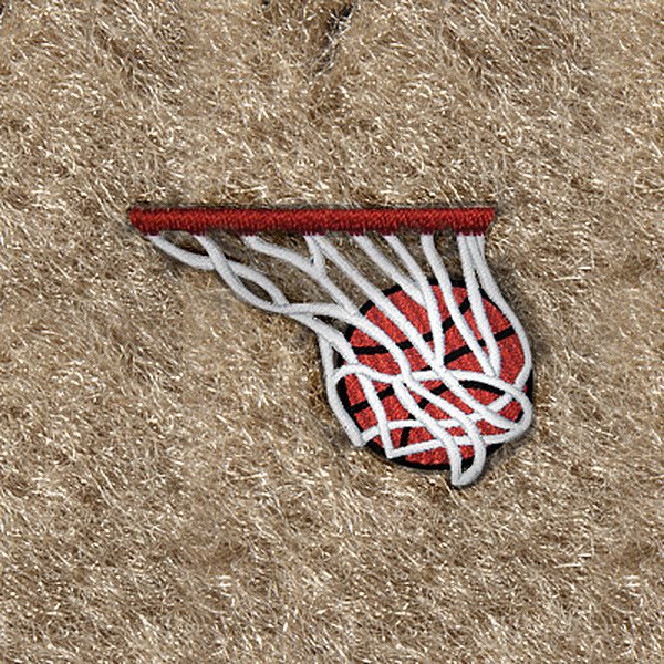 DashMat® - Embroidery "Basketball" Logo
