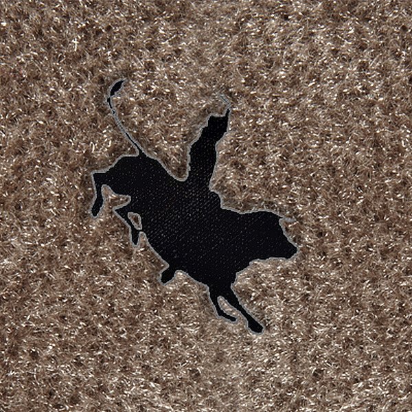 DashMat® - Embroidery "Bull Riding" Black Logo