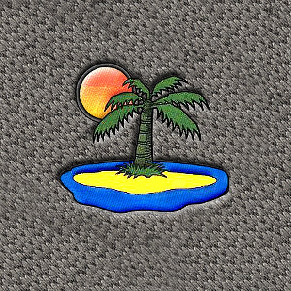 DashMat® - Embroidery "Island" Logo