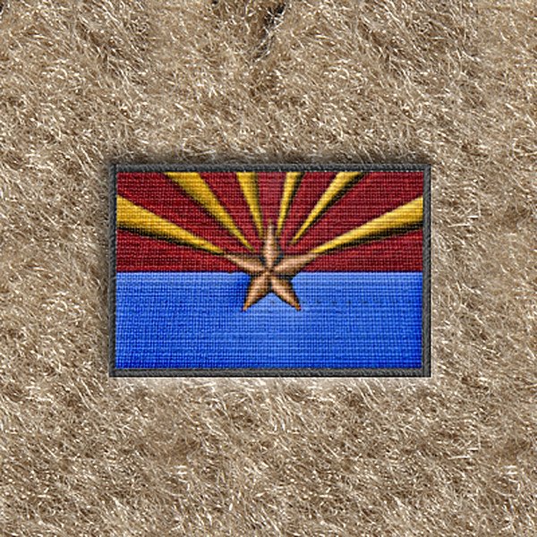 DashMat® - Embroidery "Arizona Flag" Logo