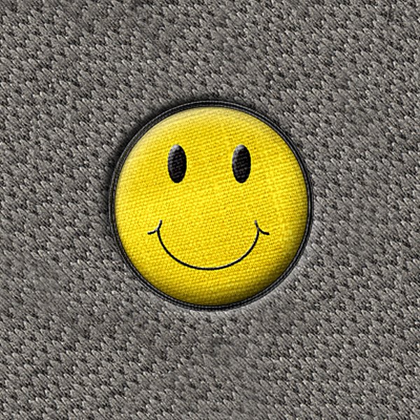 DashMat® - Embroidery "Smiley Face" Logo