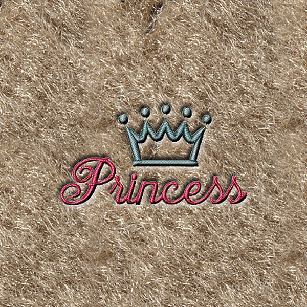 DashMat® - Embroidery "Princess" Logo