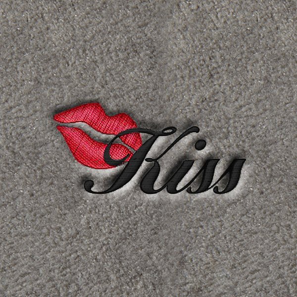 DashMat® - Embroidery "Kiss & Lips" Logo