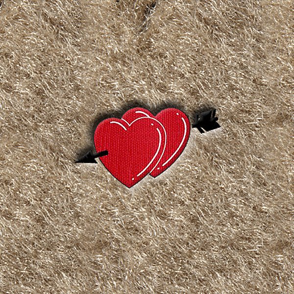 DashMat® - Embroidery "Hearts & Arrow" Logo
