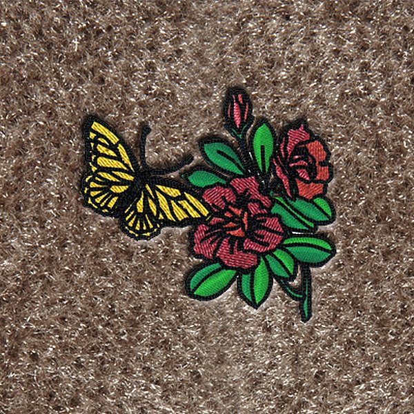 DashMat® - Embroidery "Butterfly & Flowers" Logo