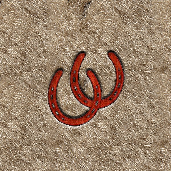 DashMat® - Embroidery "Horseshoes" Logo