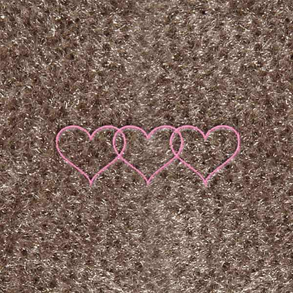 DashMat® - Embroidery "3 Hearts" Logo