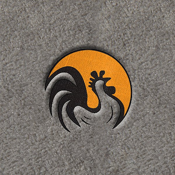 DashMat® - Embroidery "Rooster" Logo