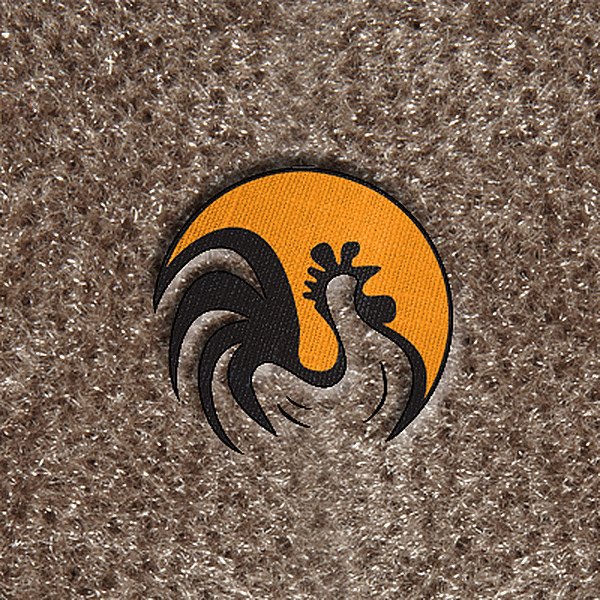 DashMat® - Embroidery "Rooster" Logo