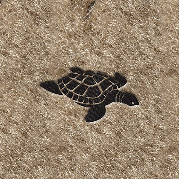 DashMat® - Embroidery "Sea Turtle" Black Logo